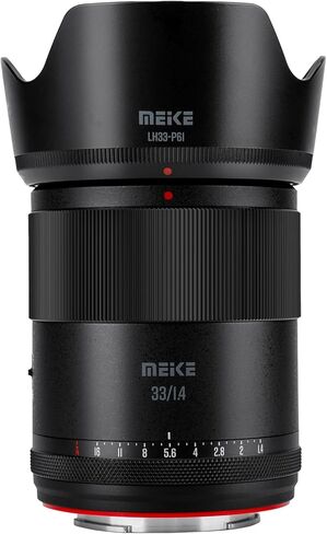 Meike 55mm F1.4 Auto Focus STM Stepping Motor APS-C Portrait Lens Compatible with Sony E Mount Cameras A6400 A5000 A5100 A6000 A6100 A6300 A6500 A6600 A6700 ZV-E10 in Kuwait