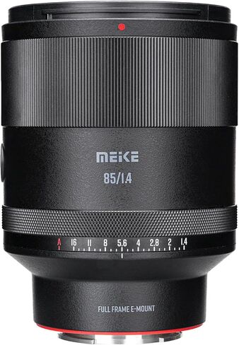 Meike 55mm F1.4 Auto Focus STM Stepping Motor APS-C Portrait Lens Compatible with Sony E Mount Cameras A6400 A5000 A5100 A6000 A6100 A6300 A6500 A6600 A6700 ZV-E10 in Kuwait