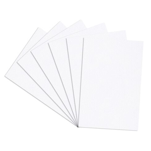 Kinlink White ABS Plastic Sheet 8" x 12"x 0.04" Flexible Moldable Impact Strength and High Tensile 1/25" Thick (1mm) Abs Sheet, Moldable Plastic DIY Materials for Home Decor and Handicrafts, 6 Pack in Kuwait