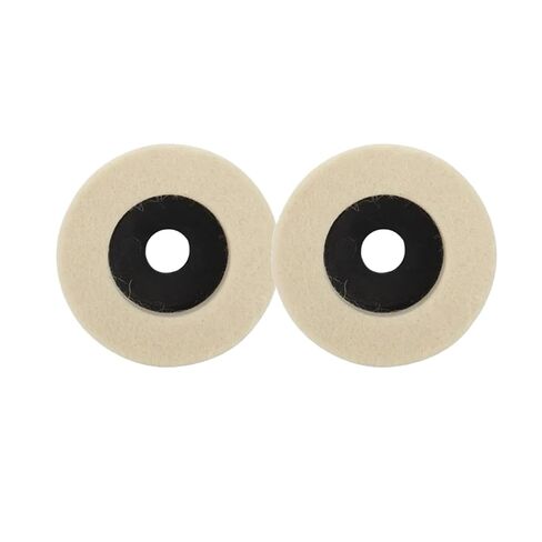 1-25pcs 75mm Wool Polishing Wheel Buffing Pad for Angle Grinder Grinding Disc Metal Wood Stainless Steel Polishing Abrasives(10pcs) in Kuwait