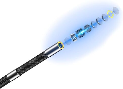 منظار Ulefone uSmart E03 للدرع 34/33/30/29/28/27/26/24/21/سلسلة الوسادة، مسبار توجيه ثنائي الاتجاه 180 درجة، كابل قابل للانحناء 1 متر، دقة HD 720P، مقبض سهل التشغيل، 6 مصابيح LED، IP67 مقاوم للماء in Kuwait