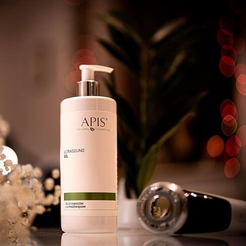 APIS Conductive Ultrasound Gel with Hyaluronic Acid, 16.9 fl oz – Professional Cosmetic Gel for Ultrasound, Sonophoresis & Radiofrequency Use – Hydrating Formula – Alcohol & Paraben Free in Saudi Arabia