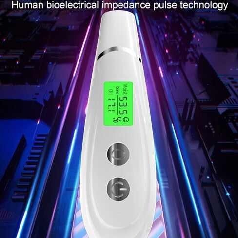 White Skin Detector, Portable Easy Operate Tester Detector Skin Oil Content Analyzer for Beauty Salon Spa Home in Saudi Arabia
