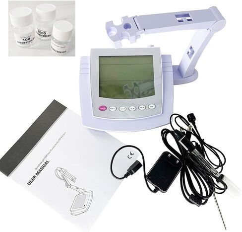 جهاز اختبار HFBTE Benchtop Fluoride Ion Meter جهاز تركيز أيون F مع نطاق من 0.02 إلى 1900 جزء في المليون -1999.9 إلى 1999.9 مللي فولت درجة الحرارة 32 إلى 221 درجة فهرنهايت واجهة USB حلول الفلورايد القياسية 100/1000 جزء في المليون in Kuwait