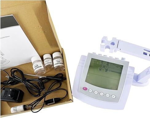جهاز اختبار HFBTE Benchtop Fluoride Ion Meter جهاز تركيز أيون F مع نطاق من 0.02 إلى 1900 جزء في المليون -1999.9 إلى 1999.9 مللي فولت درجة الحرارة 32 إلى 221 درجة فهرنهايت واجهة USB حلول الفلورايد القياسية 100/1000 جزء في المليون in Kuwait