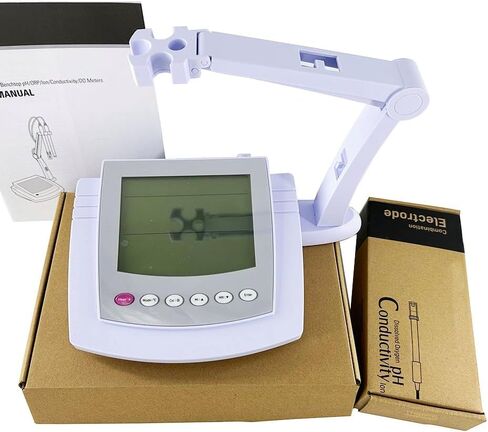 جهاز اختبار HFBTE Benchtop Fluoride Ion Meter جهاز تركيز أيون F مع نطاق من 0.02 إلى 1900 جزء في المليون -1999.9 إلى 1999.9 مللي فولت درجة الحرارة 32 إلى 221 درجة فهرنهايت واجهة USB حلول الفلورايد القياسية 100/1000 جزء في المليون in Kuwait