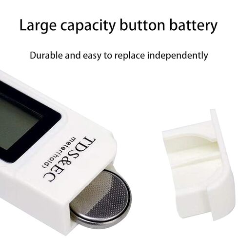 جهاز اختبار المياه الرقمي 4 في 1 الجديد كليًا لعام 2025 - مقياس TDS EC دقيق وموثوق به ودرجة الحرارة (درجة مئوية، درجة فهرنهايت) - 0-9999 جزء في المليون - اختبار احترافي لمياه الشرب ونظام RO/DI وأحواض السمك وما إلى ذلك in Kuwait