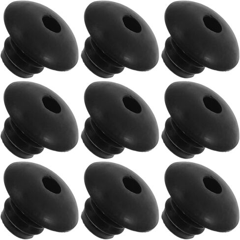 SEWACC 120pcs Pegboard Hook with Rubber Stoppers for Peg Hooks Secure Fastening Accessories for Organizing Tools Decorations and Storage in Home Office Workshop in Saudi Arabia