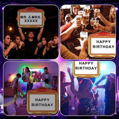 عبوتان من لافتة مدخل الزفاف مع حروف - دعائم مدخل حفل الزفاف وعلامة خدمة الزجاجة - ديكور مدخل استقبال قابل للتخصيص لحفلات الزفاف والحانات والمناسبات (2) in Kuwait