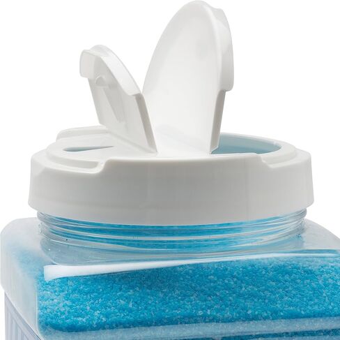 The Candery Cotton Candy Floss Sugar (2-Pack) Includes | Raspberry Blue and Strawberry | Plastic, Reusable Jars | Easy Pour Spout or Scoop | 3 LBS Jars in Saudi Arabia