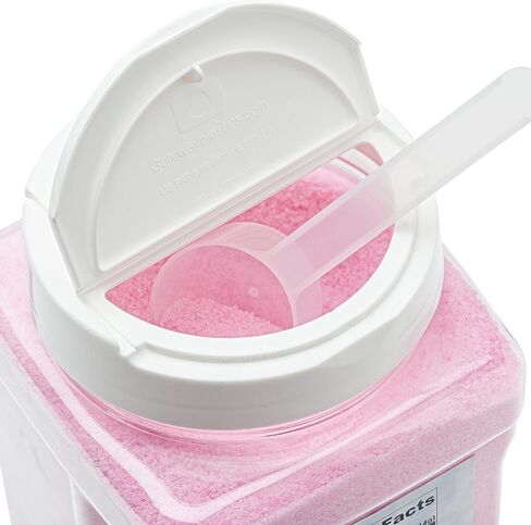 The Candery Cotton Candy Floss Sugar (2-Pack) Includes | Raspberry Blue and Strawberry | Plastic, Reusable Jars | Easy Pour Spout or Scoop | 3 LBS Jars in Saudi Arabia