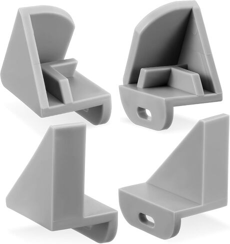 Chunful 4 Pack Replacement Bracket Clips for Hot Dog Roller Machine Glass Cover Sneeze Guards for Hot Dog Rollers Grill Cooker Machine Compatible with Olde Midway in Saudi Arabia