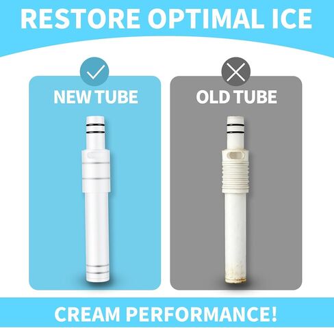 2 حزمة من أنابيب الهواء المنتفخة لآلة صنع الآيس كريم VEVOR، قطع غيار قضيب توسيع الأسطوانة 20 مم من FixoTech in Kuwait