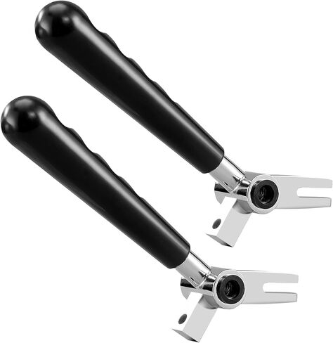 مقابض بديلة معدنية مطورة مكونة من قطعتين لآلة الآيس كريم ذات الخدمة الناعمة، ذراع موزع تجاري، قطعة غيار سهلة التركيب - تناسب قضيب صمام الفتحة المربعة in Kuwait