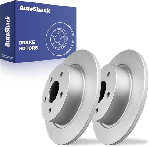 AutoShack Brake Rotors Rear Brake Rotor Replacement Kit for 2013-2016 Ford Escape 2013-2018 C-Max 2014-2018 Transit Connect 1.6L 2.0L 2.5L AWD FWD R64195PR in Kuwait