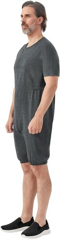 Codida Adaptive Men's Security Back-Zip Jumpsuit - Easy Care Romper for Elderly & Limited Mobility in Saudi Arabia