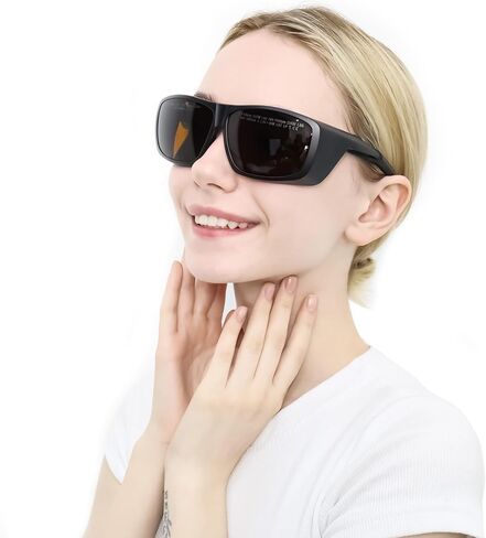 LaserPair 532 & 755 & 1064nm OD7+ Laser Safety Glasses, Lightweight Protective Glasses for Medical and Tattoo Procedures (Model: GTY-3) in Kuwait