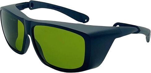 نظارات أمان الليزر LaserPair 808/980/1064nm - نظارات حماية ليزر ديود للأغراض الطبية وإزالة الشعر، تلبي معايير CE EN207 - خفيفة الوزن للجنسين (الطراز: YHP-2) in Kuwait