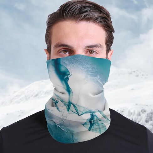 Cooling Cycling Neck Gaiter Face Mask Sun Protection Lightweight Comfortable Headwear Outdoor Multifunctional Face Cover in Saudi Arabia