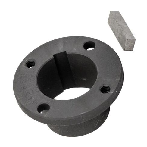 AK61H/H1-3/8 حزام بكرة أخدود واحد من الحديد الزهر مقاس 6 بوصات قسم 4 لتر - لاستبدال أجزاء بكرة نقل الطاقة الميكانيكية Masterdrive - بكرة جلبة Sheave 1-3/8 بوصة - جلبة فولاذية صلبة باللون الرمادي in Kuwait