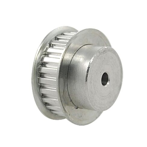 uxcell a11092600ux0030 24XL037 Aluminum Timing Pulley 24T 6mm Bore Dual Flanges, 0.24 Metal in Saudi Arabia