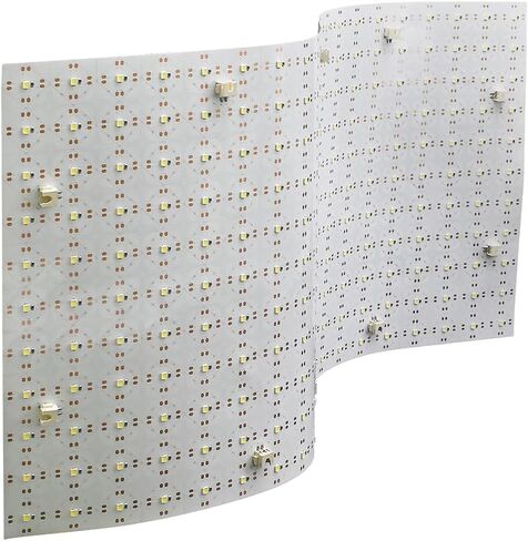 IDEAL PAIR LED Backlight Sheet | 4 Pack | 28W | 24V | 6000K Cool White | Dimmable | Flexible | cuttable Sheet | Ultra Thin Energy Efficient | Each pcs 19X9.5 inch | Power Supply Not Included in Saudi Arabia