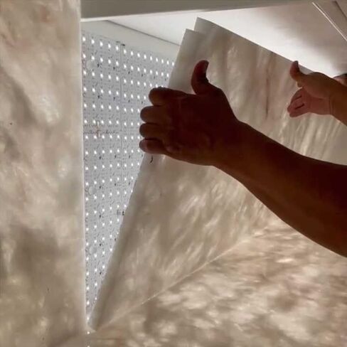 IDEAL PAIR LED Backlight Sheet | 4 Pack | 28W | 24V | 6000K Cool White | Dimmable | Flexible | cuttable Sheet | Ultra Thin Energy Efficient | Each pcs 19X9.5 inch | Power Supply Not Included in Saudi Arabia