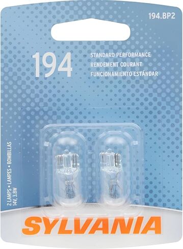Sylvania 194.BP2 Card 2 Lamp, 1 Pack in Saudi Arabia