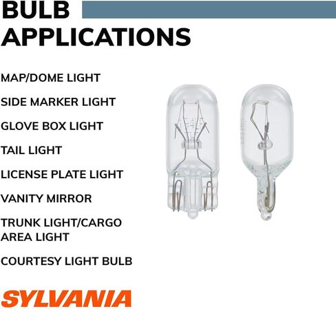 Sylvania 194.BP2 Card 2 Lamp, 1 Pack in Saudi Arabia