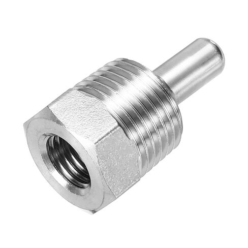 uxcell Thermowell G1/2 Threads 300mm Stainless Steel Thermowell for Temperature Sensor Thermometer Instruments in Saudi Arabia