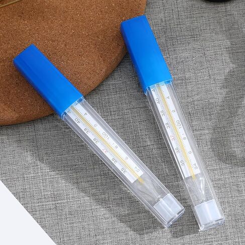 TOYANDONA 6pcs Glass Temperature Measurement Adult - General Use Temperature Testing Tools Accurate Fast Reading for Families, Dual Scale in Saudi Arabia