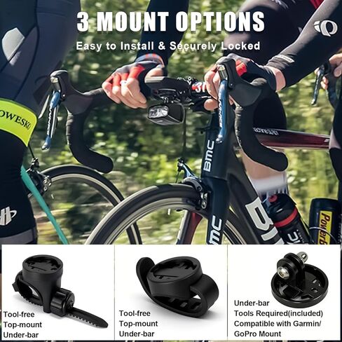 Bike Lights for Night Riding - Aidisun Front Bicycle Light with High/Low Beam 1000 Lumens LED Bike Headlight Rechargeable, Lightweight, Max 12 Hours Battery Life, IP65 Waterproof, 2 Mounting Options in Saudi Arabia