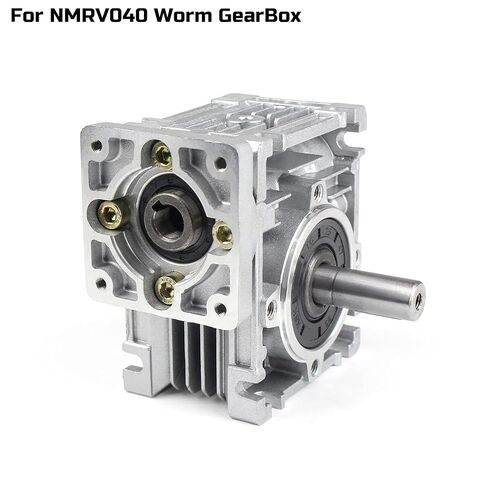 YIDOFENG Double Output Shaft for Worm Reducer Gearbox NMRV40 RV040 Nema34 Stepper Motor with Gaskets S Ring Corner pin, 18mm(0.71") Diameter, 164mm Length，M6 x 16 Screw Holes in Saudi Arabia