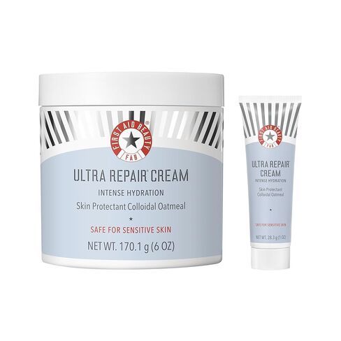 First Aid Beauty - Ultra Repair Cream, Intense Hydration Whipped Colloidal Oatmeal, Clinically Proven to Strengthen Skin Barrier in 7 Days & Helps Relieve Eczema, Luxury Moisturizer, 2 oz, 3 ct in Saudi Arabia