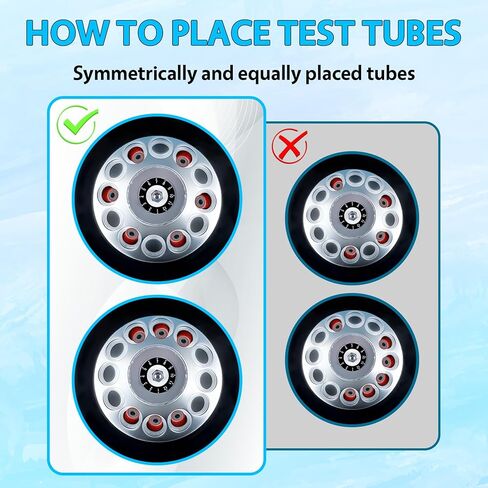 FYRVEXENZI 80-2 Electric Lab Centrifuge 4000RPM, 12x20mL Benchtop Centrifuge Machine, Timer 0-120min, Adjustable Speed, Medical Plasma PRF Centrifugadora for Lab & Beauty Use 110V in Kuwait