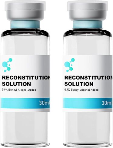 Reconstitution 2 Pack - 30ML in Premium Glass Vials | Ultra Clean | Triple Sealed (RUO) in Kuwait