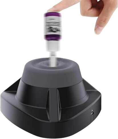 Mini Vortex Mixer 10000RPM Tattoo Ink Pigment Mixer Vibrator Powerful Swirl Shake Mixer for Acrylic Pigments Nail Polish Mascara Adhesives (Black) in Saudi Arabia