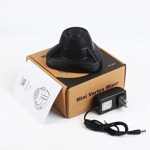 Mini Vortex Mixer 10000RPM Tattoo Ink Pigment Mixer Vibrator Powerful Swirl Shake Mixer for Acrylic Pigments Nail Polish Mascara Adhesives (Black) in Saudi Arabia