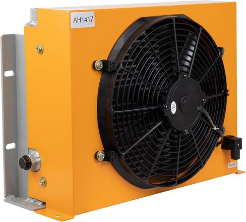 AH1417T-CA Hydraulic Oil Cooler DC12V 120W 150L/min Cooled Fan 2MPa Hydraulic Oil Radiator Air Cooler Heat Dissipation Industrial Cooling System in Saudi Arabia