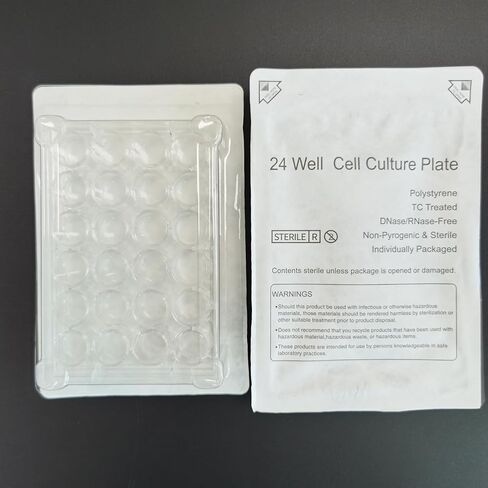 لوحة 96-Well Cell Culture، درجة مختبر الأحياء، عبوة من قطعة واحدة - للبحث العلمي، والشركات الناشئة في مجال التكنولوجيا الحيوية، وتعليم العلوم (ليس للاستخدام التشخيصي أو العلاجي) in Kuwait