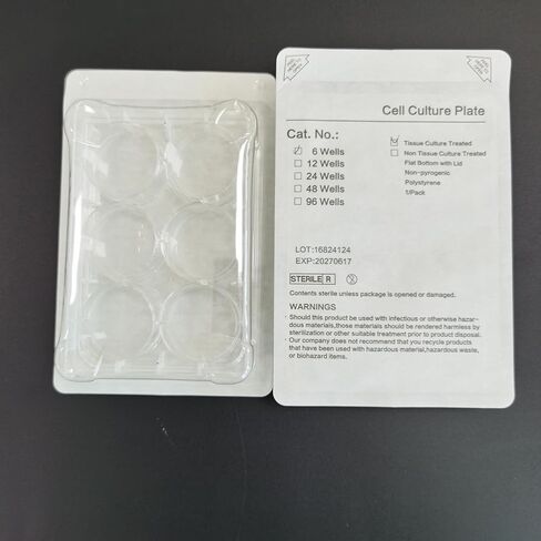 لوحة 96-Well Cell Culture، درجة مختبر الأحياء، عبوة من قطعة واحدة - للبحث العلمي، والشركات الناشئة في مجال التكنولوجيا الحيوية، وتعليم العلوم (ليس للاستخدام التشخيصي أو العلاجي) in Saudi Arabia