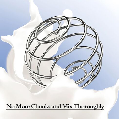 LVYKING 304 كرات اهتزاز من الفولاذ المقاوم للصدأ، كرات التحريك، تستخدم لخلط القهوة ومسحوق البروتين والشاي، 2.1 بوصة، قطعتان in Kuwait