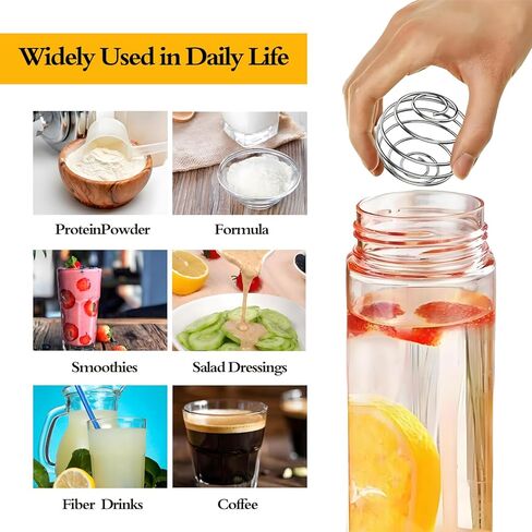 LVYKING 304 كرات اهتزاز من الفولاذ المقاوم للصدأ، كرات التحريك، تستخدم لخلط القهوة ومسحوق البروتين والشاي، 2.1 بوصة، قطعتان in Kuwait