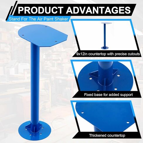 Zonon 1 Set Air Paint Shaker Air Paint Stirrer Stand with Mounting Hardware Saving Valuable Countertop or Tabletop Space in Saudi Arabia