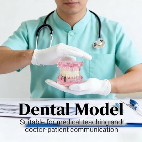 UKYCEORA Dental Teeth Model-Dental Hygiene Student Must Haves,Teeth Practice,Typodont Teeth Model,Dental Assistant Must Haves.（Repair） in Saudi Arabia