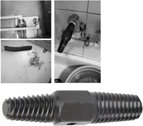 Pipe Screw Extractor Double Head Carbon Steel Remover Tool with Lever for DN15 DN20 in Saudi Arabia
