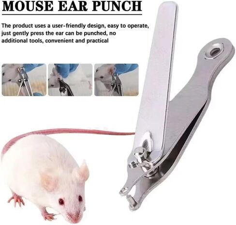 Gamefowl Chicken Toe Punch - Permanent Identification Tool for Chicks, Ducklings & Mice, Ear Tagging & Toe Marking in Saudi Arabia