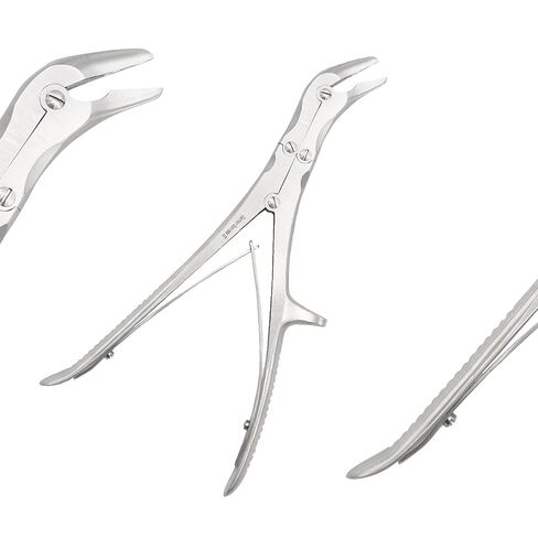Stellmacher Echlin Double Action Tool 23 cm, 2-4 mm Jaw Options, Stainless Steel Reusable Precision Instrument (4 mm) in Saudi Arabia