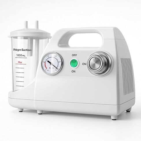 Portable Veterinary Suction Machine for Home Use with 1000ml Capacity in Kuwait