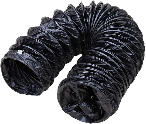 بولي كلوريد الفينيل خرطوم مجاري مرن 16 بوصة 16FT خرطوم أنابيب العادم لمروحة تهوية منفاخ المرافق (16INx16FT) in Kuwait